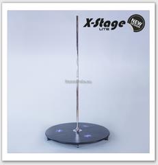 Podium de Pole Dance X-Pole X-Stage Lite Powder Coated Noir
